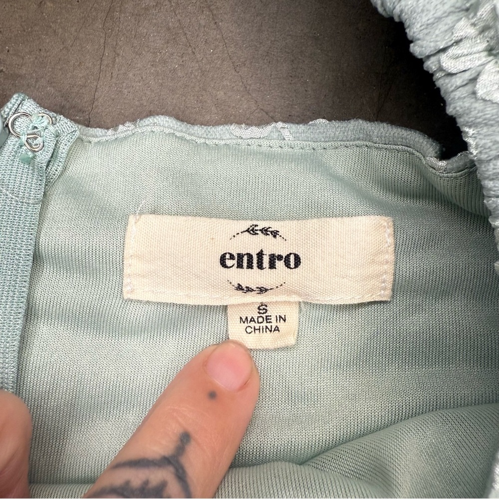 Entro Women’s Babydoll Dress Sz S - Picture 6 of 7